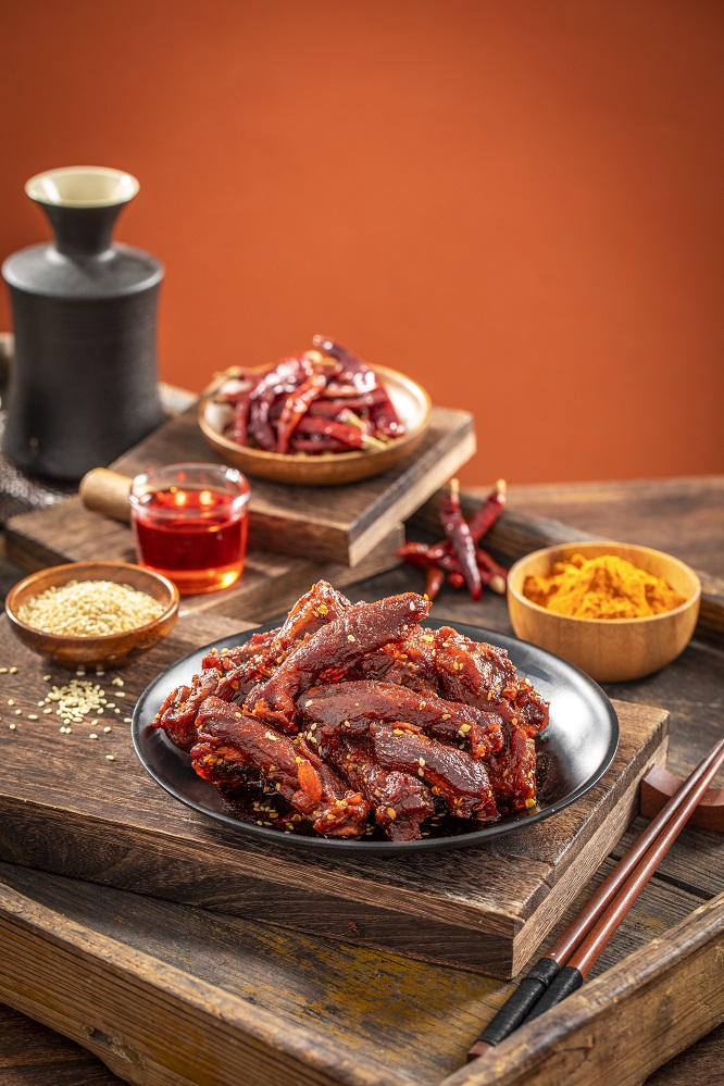 爆香爆辣鴨鎖骨